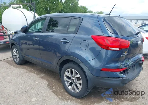 2014 Kia Sportage Lx from USA, damaged, VIN KNDPB3ACXE7602289